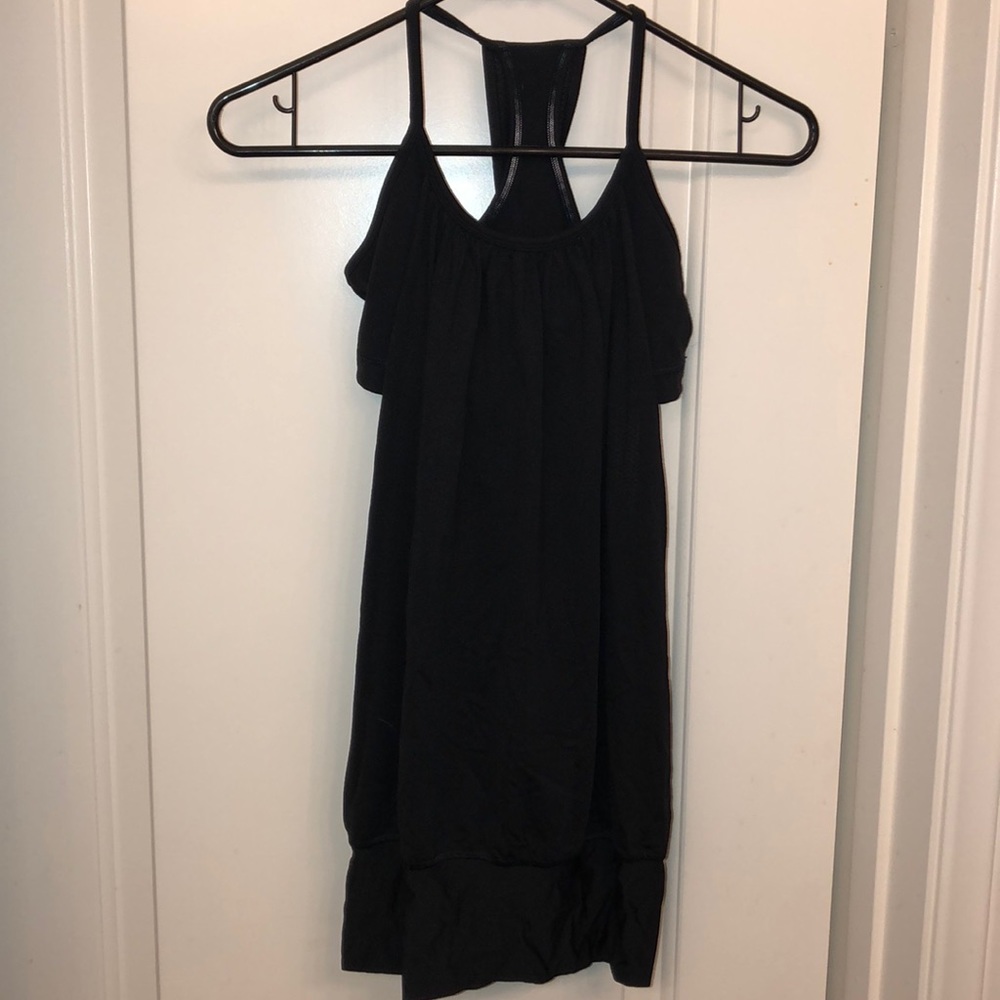 LULULEMON tank with built in bra vintage